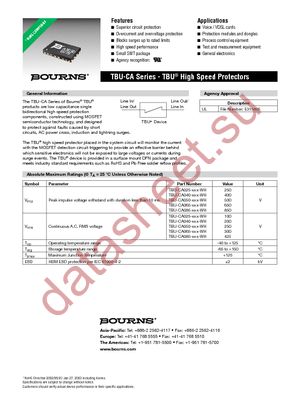 TBU-CA025-050-WH datasheet  
